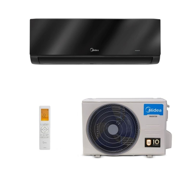 Ar-Condicionado Split HW Inverter Springer Midea Xtreme Save Connect Black Edition 12.000 BTUs R-32 