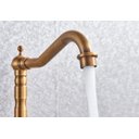 Ver imagem 7 de Torneira Bronze Ouro Velho Porcelana Monocomando Banheiro