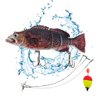 Isca de Peixe Artificial Robotica Realista USB Pesca Pescaria Led Articulado Fishing Automatico Inte - 1