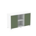 Ver imagem 2 de Armário para Escritório com 2 Portas com Chave 121,5cm PE40 Branco