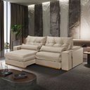 Ver imagem 1 de Sofá Retrátil e Reclinável 290 Cm Braço 25 Cm Lake Meu Sofá Online