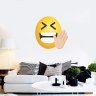 Adesivo de Parede Emoji Aceno de Mão - 2