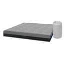 Ver imagem 4 de Colchão na Caixa Casal King Fit Visco 193x203 Cinza D40 Umaflex