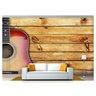 Papel De Parede Musica Instrumentos Violão 3D 7,50M² Mus02 - 1