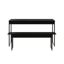 Mesa De Jantar Com 1 Banco Estilo Industrial - 2