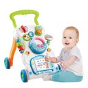 Ver imagem 1 de Andador de Empurrar C/ Empurrador Bebê Musical Som Luz Infantil Brinquedo Educativo Didático INMETRO