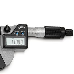 Micrômetro Externo Digitais Pontas Cônicas 15° - Cap. 50-75mm - Graduação de 0,01mm - Ref. 112.132b- - 4 Micrômetro Externo Digitais Pontas Cônicas 15° - Cap. 50-75mm - Graduação de 0,01mm - Ref. 112.132b- - 4