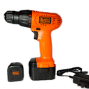 Ver imagem 1 de Parafusadeira e Furadeira 12V 101 Peças Black Decker Cd121K100