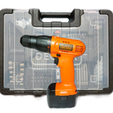 Ver imagem 7 de Parafusadeira e Furadeira 12V 101 Peças Black Decker Cd121K100