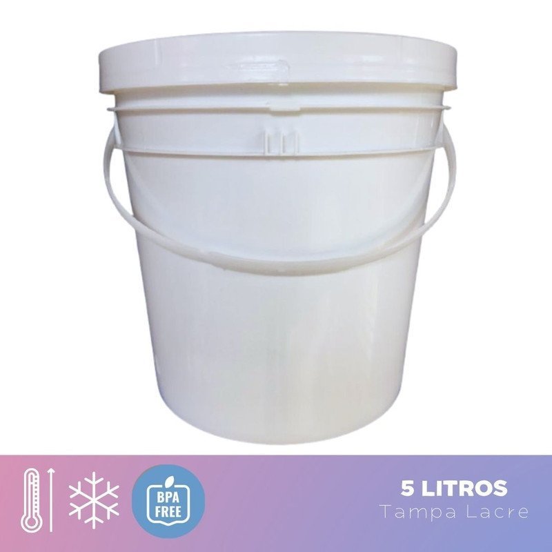 Balde ursinho tupperware 5 Litros 05 Peças - 6