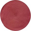 Ver imagem 1 de Kit 6 Americano Requinte Liso para Mesa Redondo 38cm Bordô