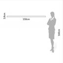 Ver imagem 3 de Prateleira Mdf para Painel de Tv com Luzes Led e Suporte Invisível 1,50m Tb184l Dalla Costa