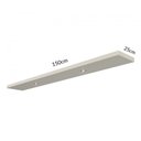 Ver imagem 2 de Prateleira Mdf para Painel de Tv com Luzes Led e Suporte Invisível 1,50m Tb184l Dalla Costa