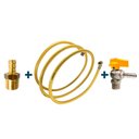 Ver imagem 3 de Kit 3 Metros Tubo Pex 16mm + Cotovelos + Niple + Válvula BM