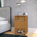 Ver imagem 6 de Kit 2 Mesas de Cabeceira Cielo - Mesinha de Quarto - Mizza Decor Ipe