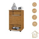 Ver imagem 2 de Kit 2 Mesas de Cabeceira Cielo - Mesinha de Quarto - Mizza Decor Ipe