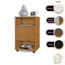 Ver imagem 3 de Kit 2 Mesas de Cabeceira Cielo - Mesinha de Quarto - Mizza Decor Ipe