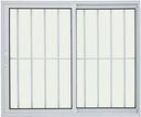 Ver imagem 1 de Vitro de Aluminio 2 Folhas com Grade Linha Premium:1,00 X 1,20/branco