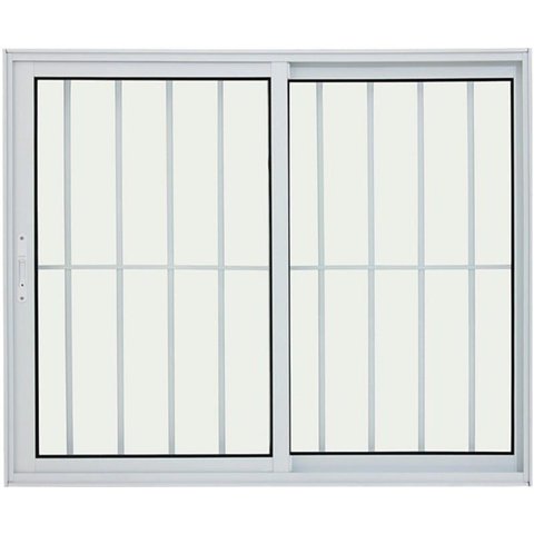 Vitro de Aluminio 2 Folhas com Grade Linha Premium:1,00 X 1,20/branco