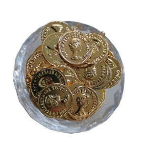 Medalha Cigana Grande- 2,0cm - Dourada