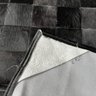 Tapete de Couro Preto Natural 1,00x3,00 com Borda Pç 10x10cm - 3