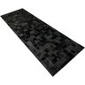 Tapete de Couro Preto Natural 1,00x3,00 com Borda Pç 10x10cm - 2