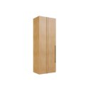 Ver imagem 1 de Guarda Roupa Solteiro Infinity Canto Reto 1 Porta Savana - Genialflex