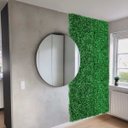 Ver imagem 1 de 20 Placas de Buxinhos Artificiais 60x40 Instalação Rápida e Decoração Realista no Estilo Muro Inglês
