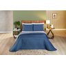 CONJUNTO CAMA CASAL KING SIZE GLAMOUR COBRE LEITO COLORS DUPLA FACE 03 PÇS MATELADO 200 FIOS TOQUE D - 1
