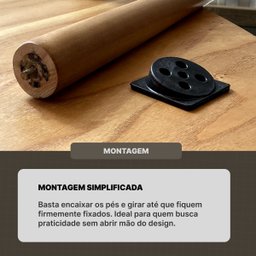 Kit de Mesinhas de Centro Organica Grande com Design Moderno - 5