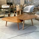 Ver imagem 6 de Kit de Mesinhas de Centro Organica Grande com Design Moderno