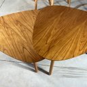 Ver mais imagens de Kit de Mesinhas de Centro Organica Grande com Design Moderno