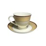 Jogo 6 Xicaras de Porcelana com Pires Canada 170ml - 2