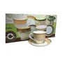 Jogo 6 Xicaras de Porcelana com Pires Canada 170ml - 1