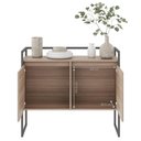 Ver imagem 3 de Conjunto Buffet Aparador Industrial 2 Portas Montana
