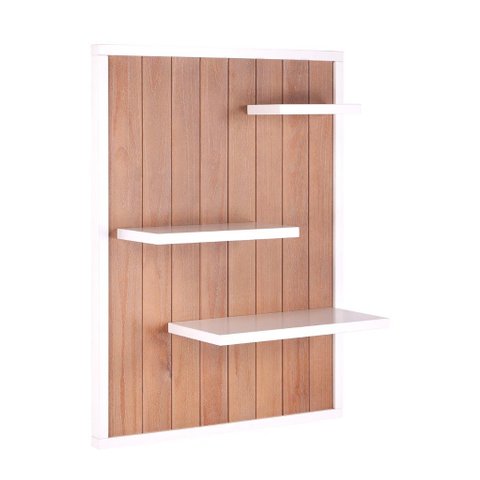 Estante com Prateleiras Branco Laca / Woody Móveis Imperial