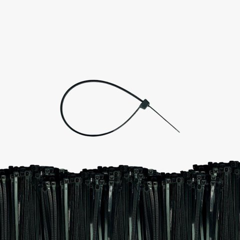 Kit 1000 Abraçadeira Nylon Preta Stein + Ipi 280 X 3,6mm