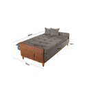 Ver imagem 4 de Sofá Cama para Sala de Estar Ref 43 - 2501-B Firenze