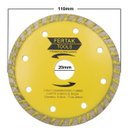 Ver imagem 2 de Disco de Corte Diamantado Turbo 110x20mm | 05 Un