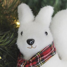 Boneco Natal Enfeite Natalino Esquilo Felpudo 18cm - 5