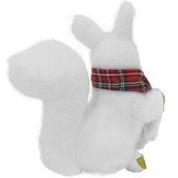 Boneco Natal Enfeite Natalino Esquilo Felpudo 18cm - 7
