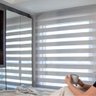 Persiana Double Vision Cinza - 1,60m x 1,70m - 1