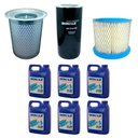 Ver imagem 1 de Kit Preventiva Compressor Parafuso Schulz Srp 2040 2050 3040 Ta40c Ta50c