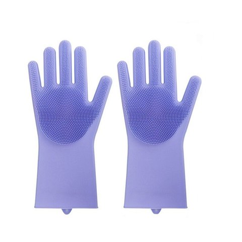 Esponja de Silicone Mágica para Lavar Louça Walfos, Esponja para Lavar Louças, Luvas de Borracha