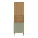 Ver imagem 5 de Paneleiro para Micro-Ondas MDF Colors Verde Freijó/Alecrim