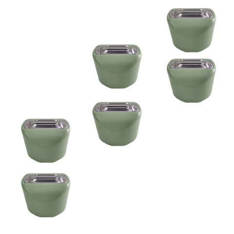 Descascador Fatiador Manual Kit 6 uni Fatia Descasca Fruta Legumes Pratico Facil Utensilio Cozinha