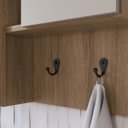 Ver imagem 4 de Conjunto Banheiro Gabinete 80cm e Espelheira Mel/arenas Cj8040