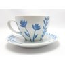 Jogo de Chá Tulipa em Porcelana Cerâmica Maria Sofia - 5