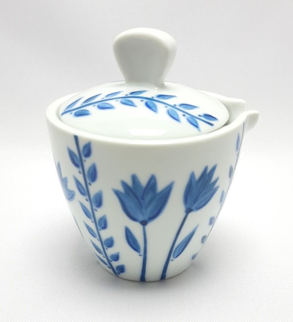Jogo de Chá Tulipa em Porcelana Cerâmica Maria Sofia - 8