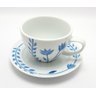 Jogo de Chá Tulipa em Porcelana Cerâmica Maria Sofia - 4